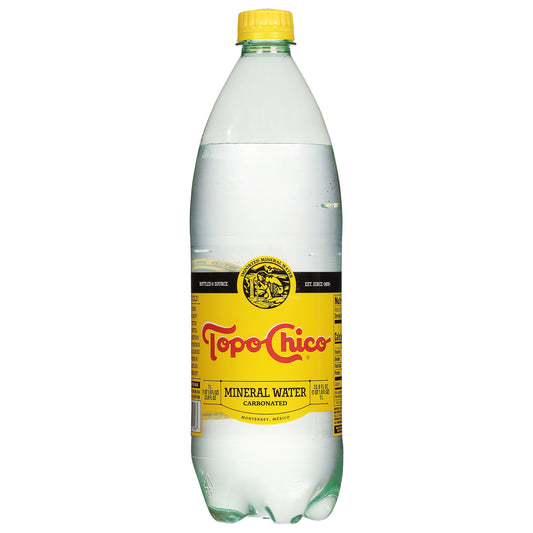 Agua mineral con gas Topo Chico 33.8 fl oz