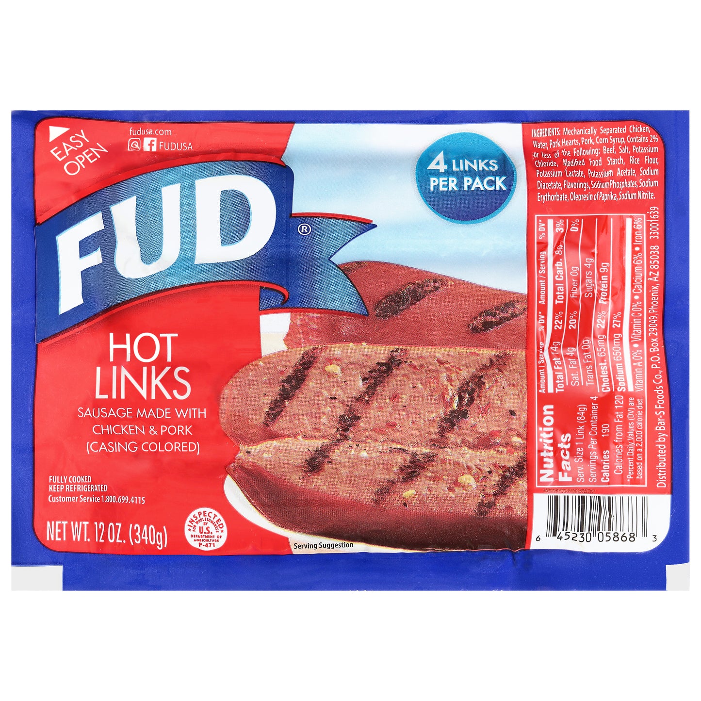 FUD Hot Links 4 Each
