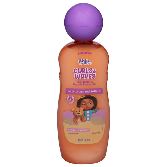 Ricitos de Oro Curls & Waves Shea Butter & Organic Coconut Oil Shampoo 16.9 fl oz