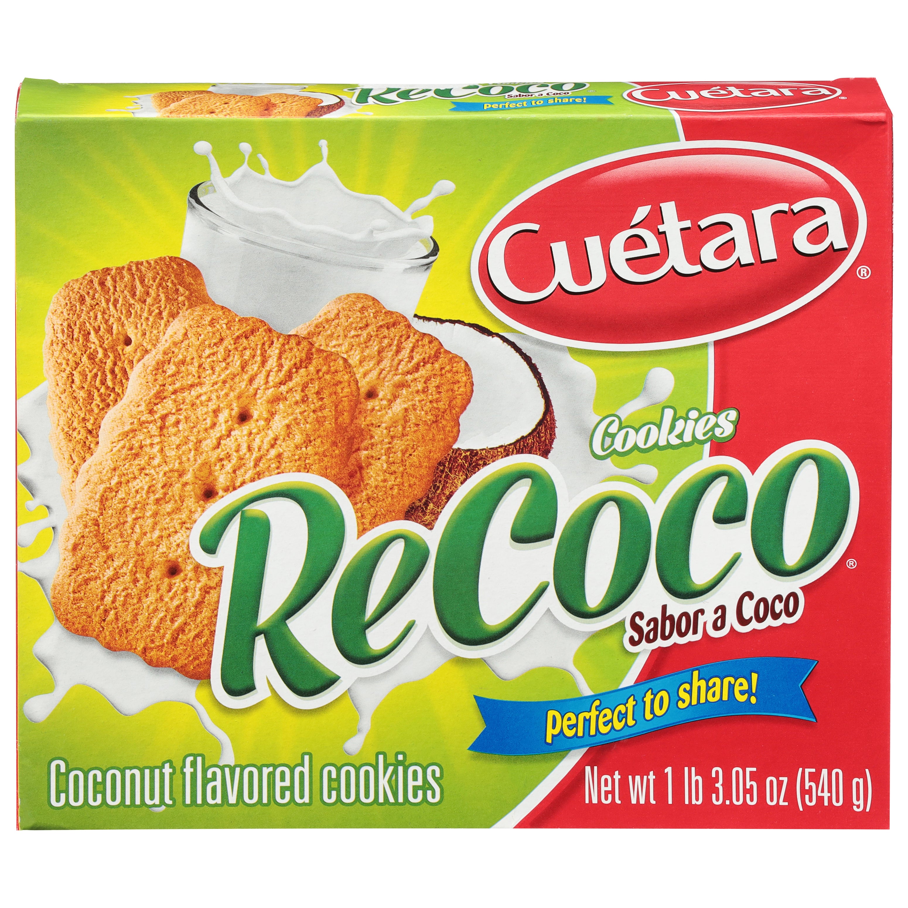 cocoraraです。 Cuetara Recoco Coconut Flavored Cookies 19.05 oz – El Gran Valle Verde
