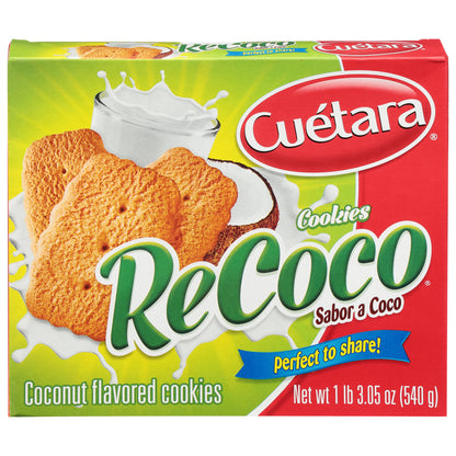 Galletas con sabor a coco Cuetara Recoco 540 g