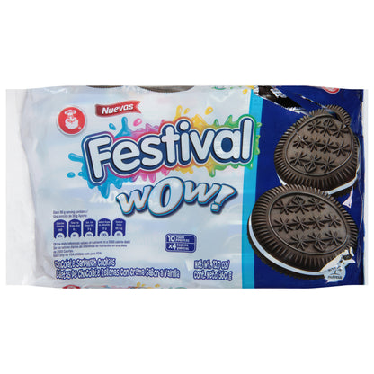 Festival Chocolate Sandwich Cookies 12.7 oz