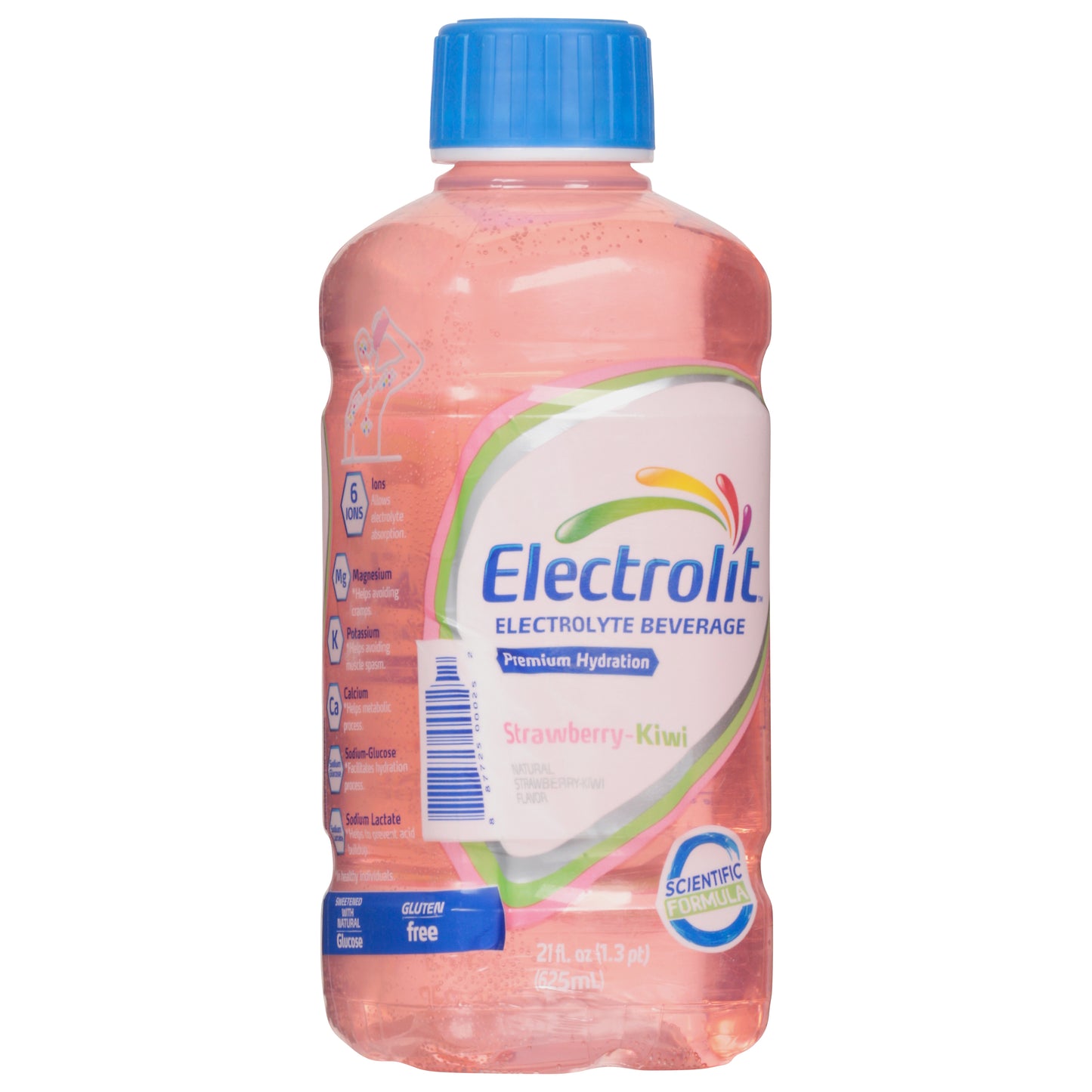 Electrolit Premium Hydration Strawberry-Kiwi Electrolyte Beverage 21 fl oz Bottle