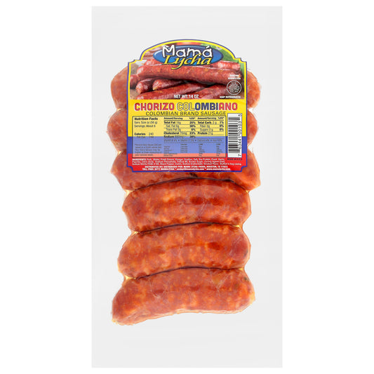 Mama Lycha Colombian Brand Sausage 14 oz