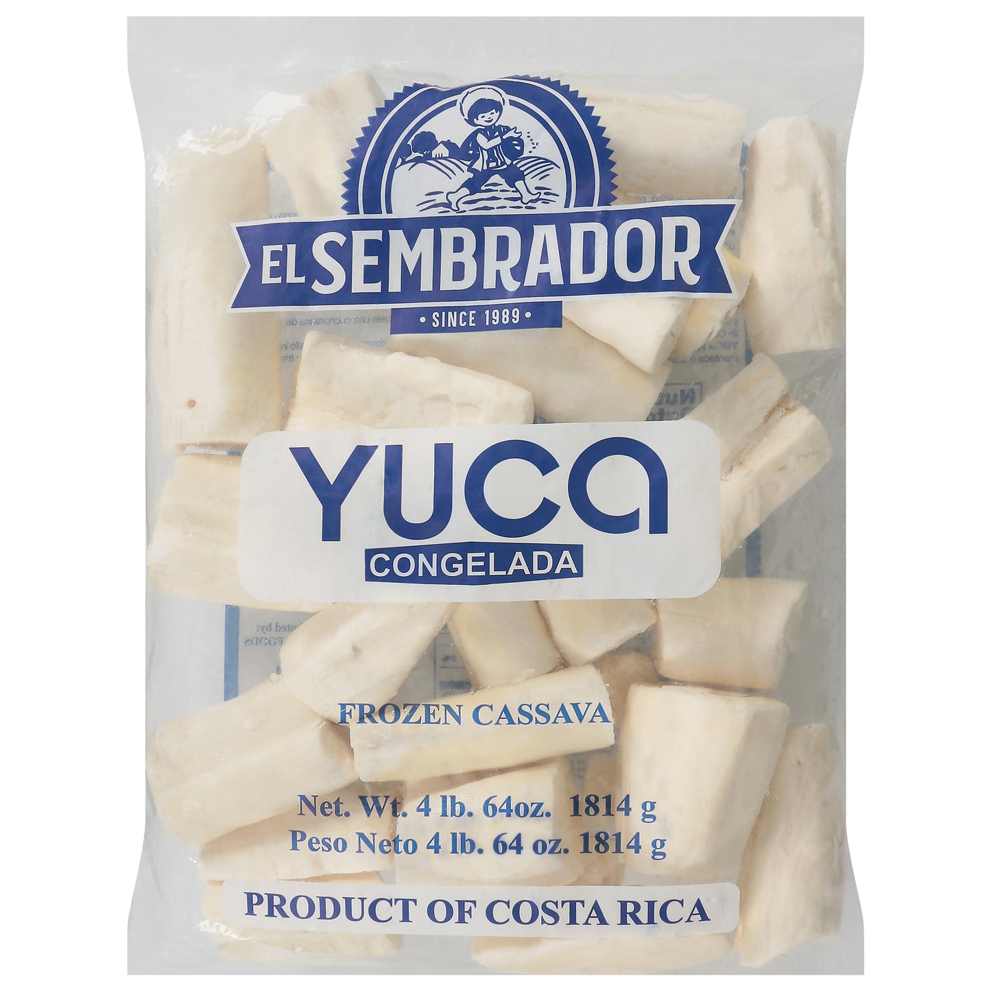 El Sembrador Yuca Frozen Cassava 64 oz