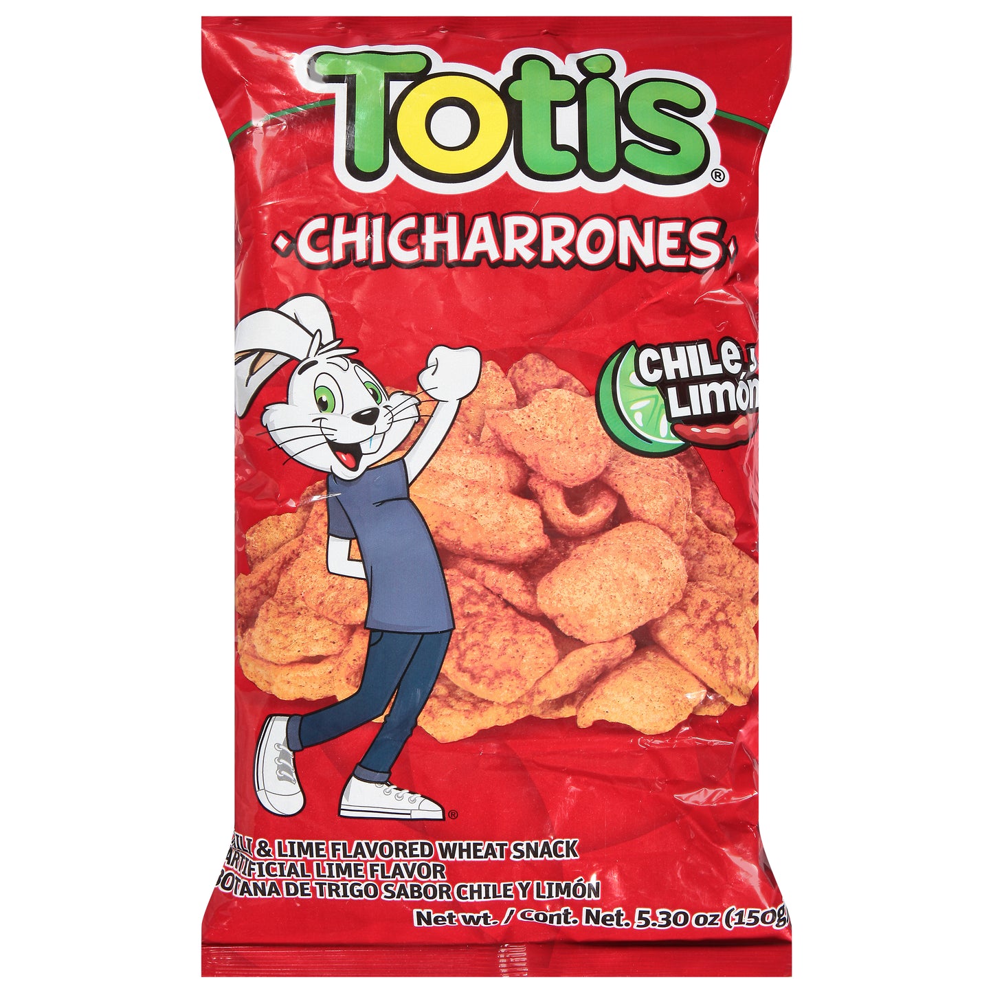Totis Chili & Lime Flavored Chicharrones 5.30 oz