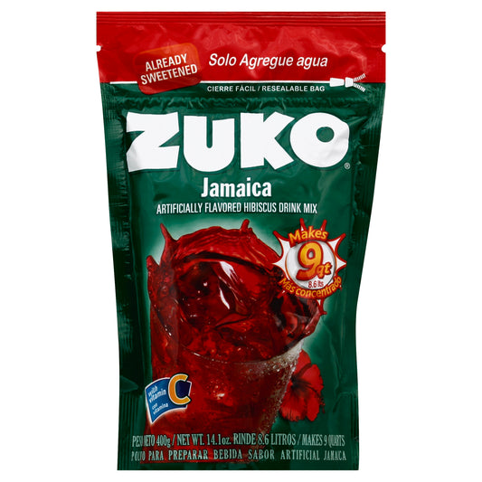 Zuko Hibiscus Drink Mix 14.1 oz