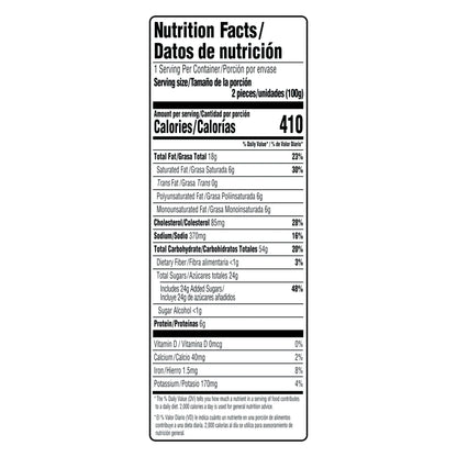 Bimbo Panquecitos Plain (Club Pack) Mini Pound Cakes, 2 count, 3.53 oz