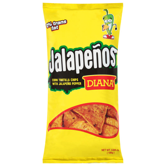 Diana Jalapenos Corn Tortilla Chips 3.84 oz