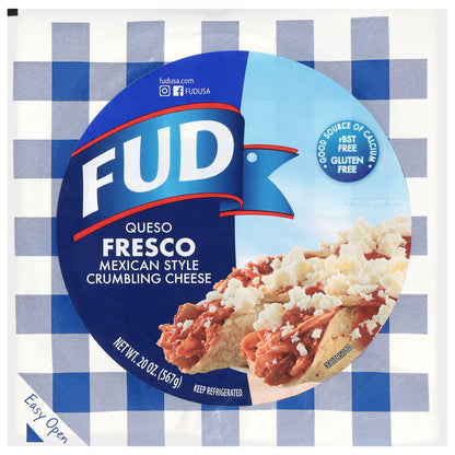 FUD Mexican Style Fresco Crumbling Cheese 20 oz