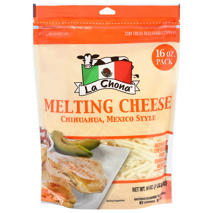 La Chona Chihuahua Mexico Style Melting Cheese 16 oz