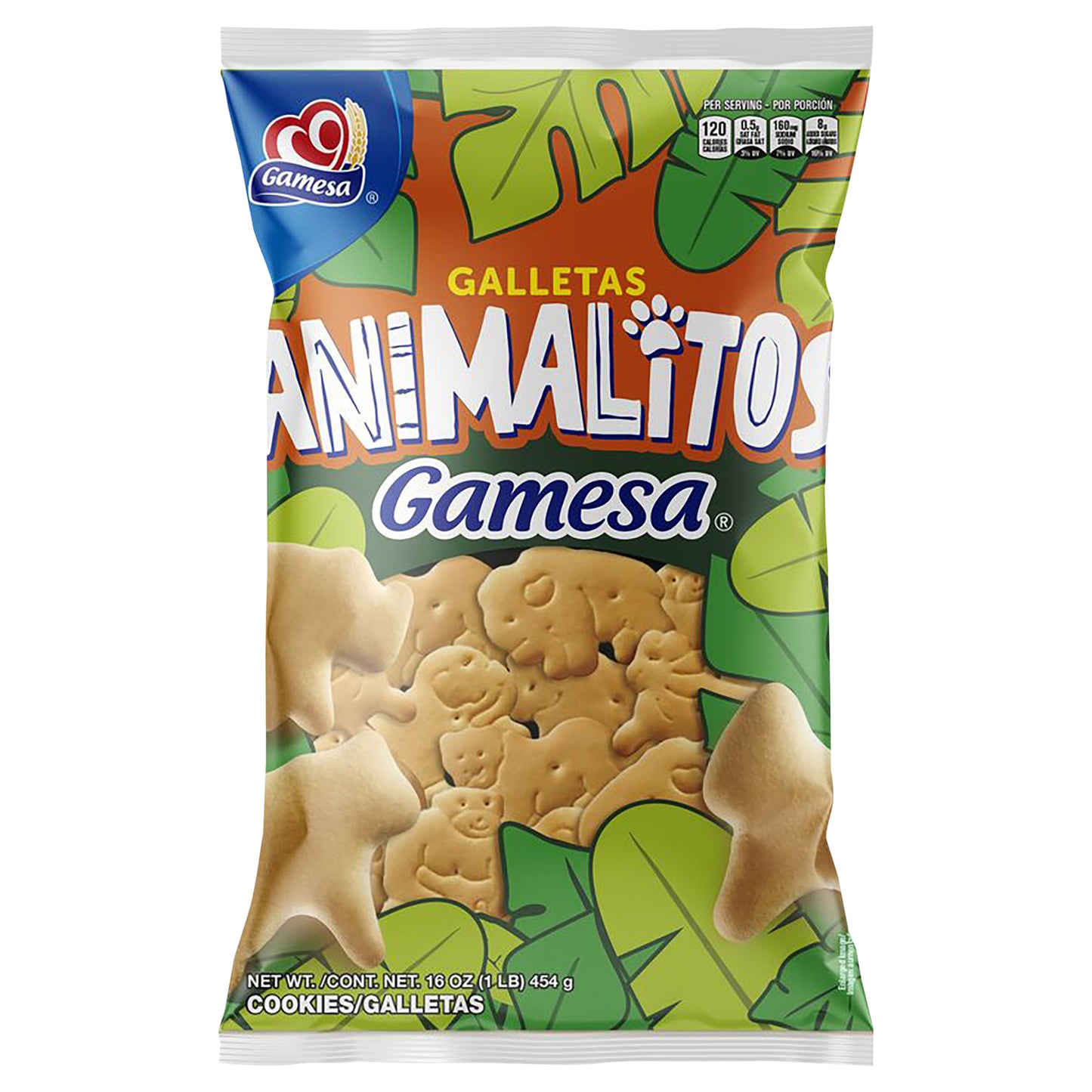 Gamesa Animalitos Cookies 16 Oz