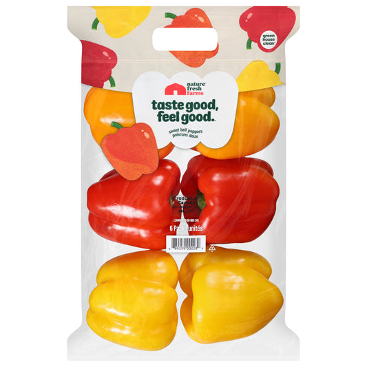 Pimientos Dulces Nature Fresh Farms 6 unidades