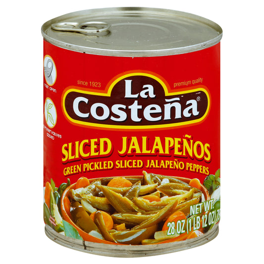 La Costena Jalapenos 28 oz