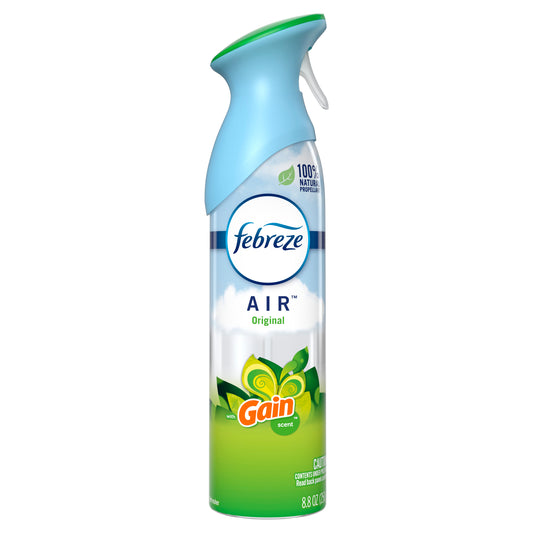 Febreze Odor-Eliminating Air Freshener with Gain Original Scent, 8.8 fl oz