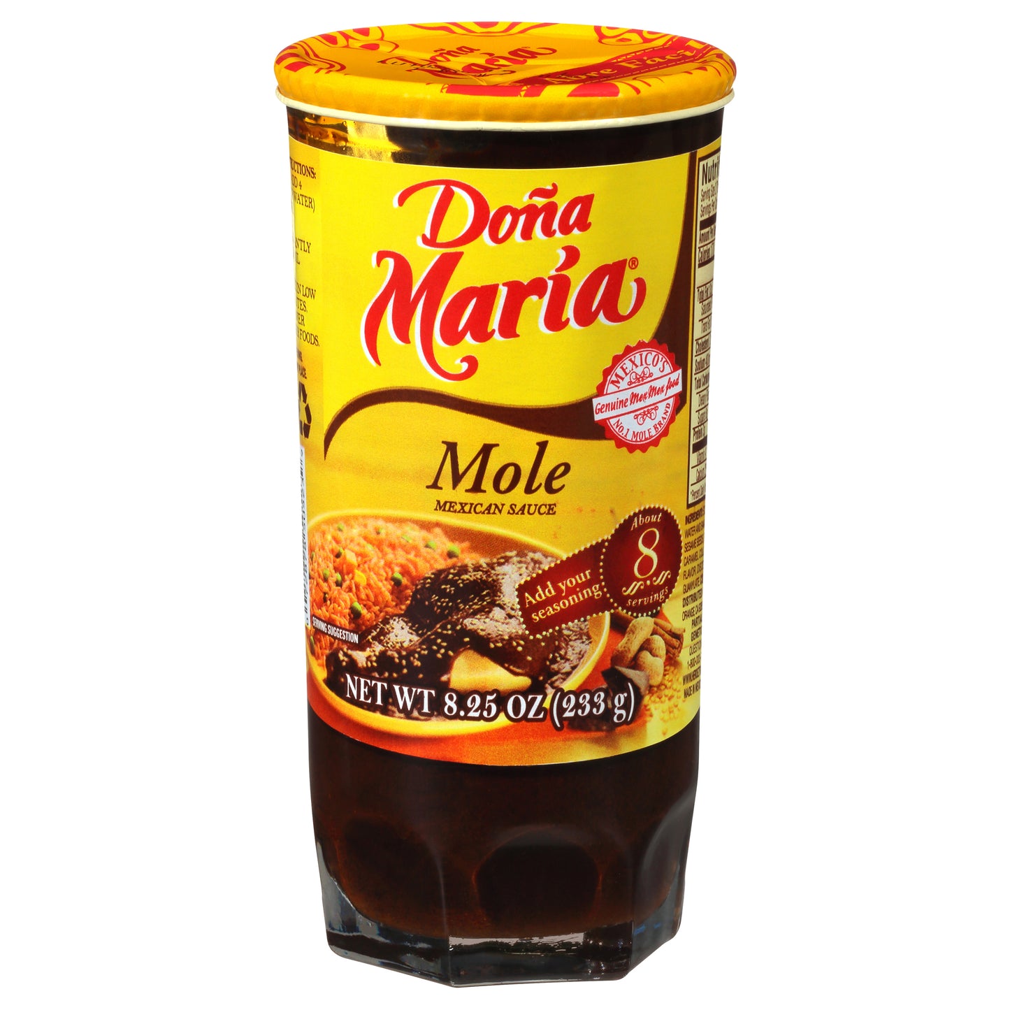 Doña María® Mole  Mexican Sauce 8.25 oz. Jar