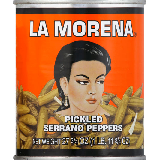 La Morena LA MORENA SERRANO PEPPERS 27.75 OZ