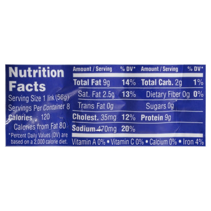 FUD Jumbo Turkey Franks 16 oz