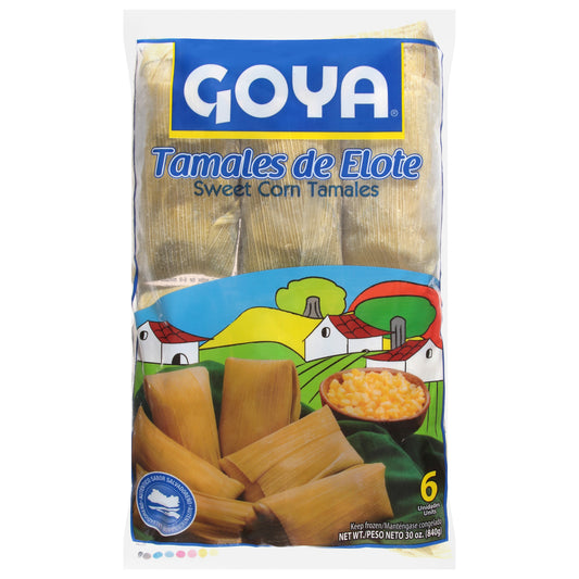 Goya Sweet Corn Tamales 6 ea
