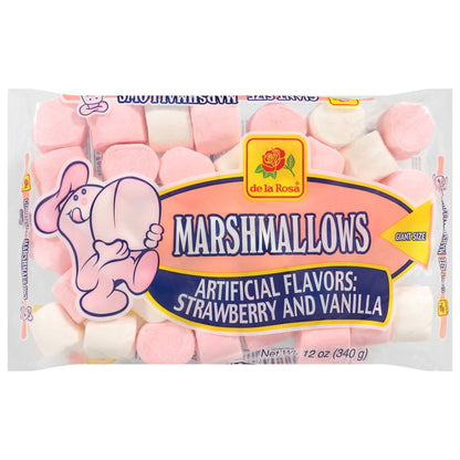 De La Rosa Strawberry and Vanilla Marshmallows 12 oz