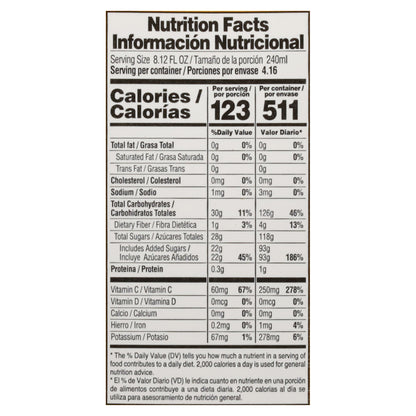 Natura's Pineapple Nectar from Concentrate 33.8 fl oz