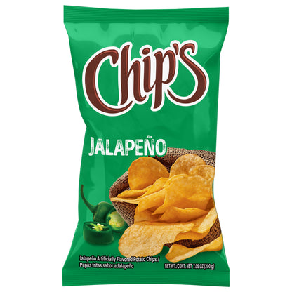Chip's Jalapeno Potato Chips 7.05 oz