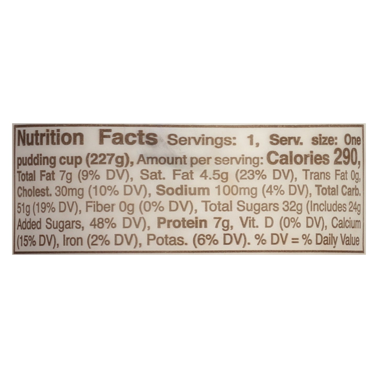 Senior Rico Rice Pudding 8 oz