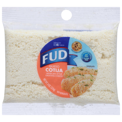 FUD Mexican Style Cotija Grating Cheese 8 oz