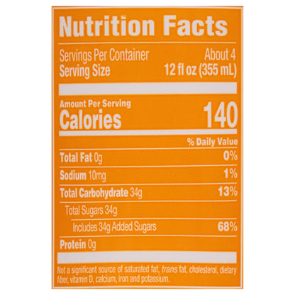 Jarritos Mango Soda 1.58 qt