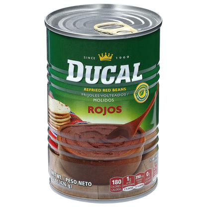 Ducal Refried Red Beans 15 oz