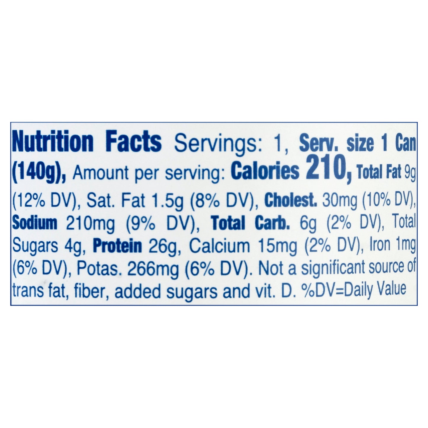 Goya Chunk Light Tuna with Vegetables in Oil 4.94 oz