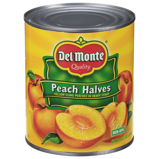 Del Monte Peach Halves 29 oz