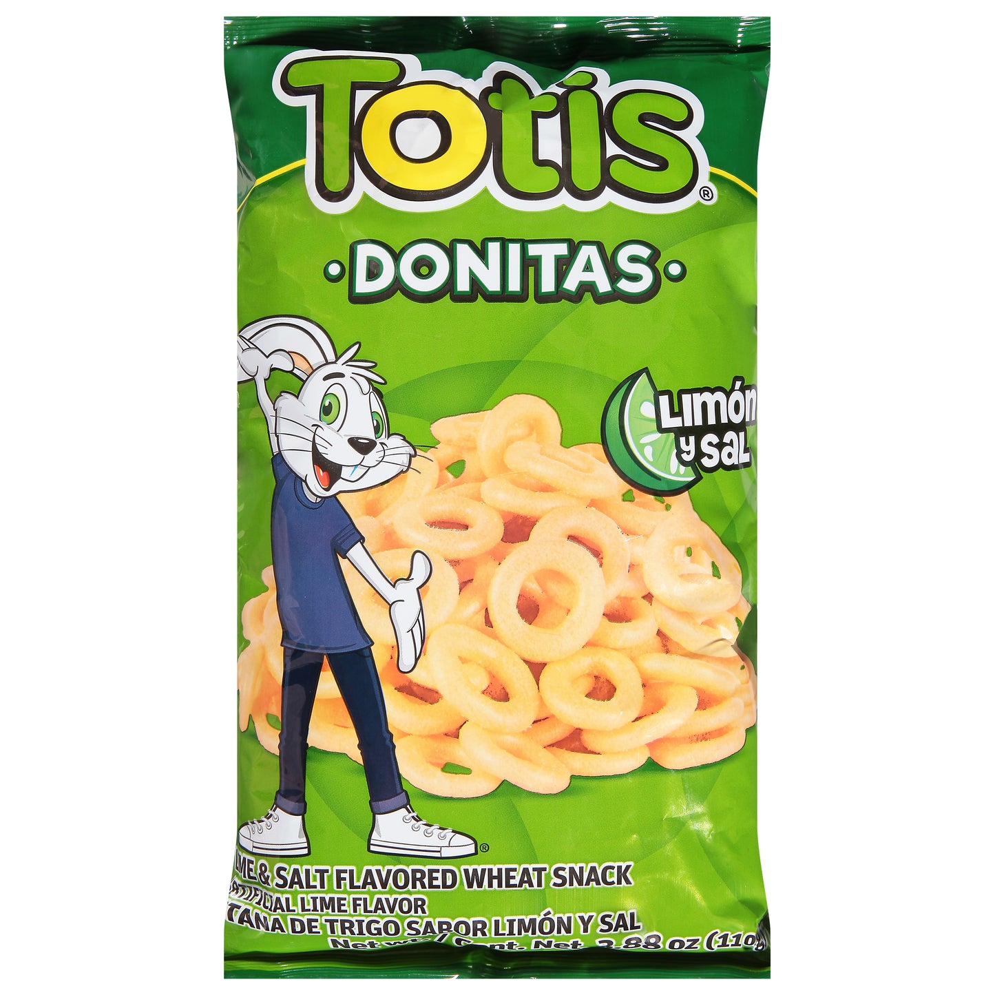 Totis Lime & Salt Flavored Donitas 3.88 oz