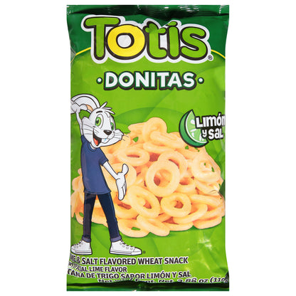 Totis Lime & Salt Flavored Donitas 3.88 oz