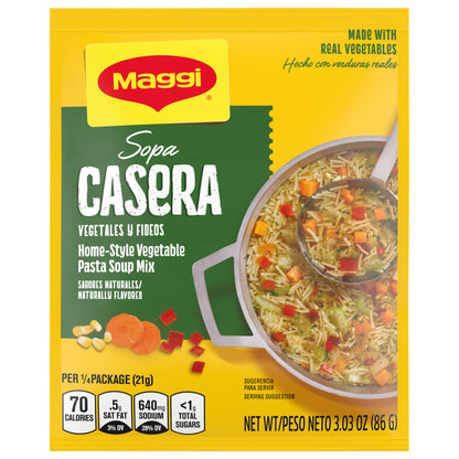 MAGGI SOPAS CASERAS Vegetable 3.03oz