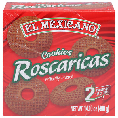 El Mexicano Roscaricas Cookies 2 - 7.5 oz Packets