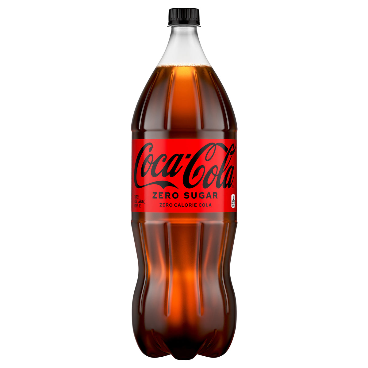Coca-Cola Zero Sugar Bottle, 2 Liters