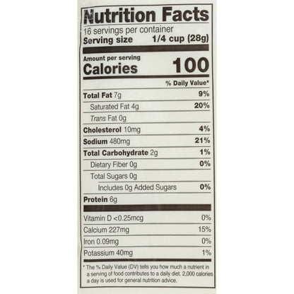 La Chona® Cotija Mexican Style Grated Cheese 16 oz. Bag