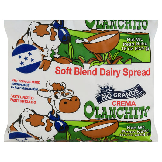 Rio Grande Foods Olanchito Soft Blend Dairy Spread 16 oz
