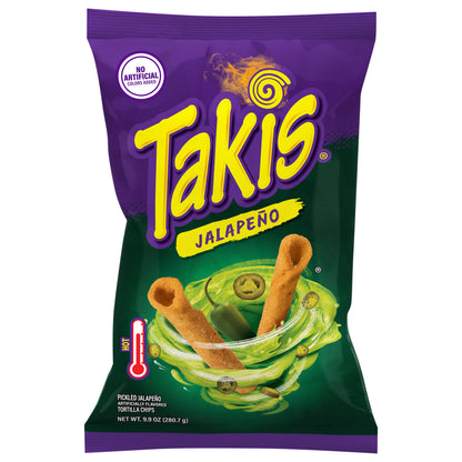 Takis Hot Jalapeno Tortilla Chips 9.9 oz