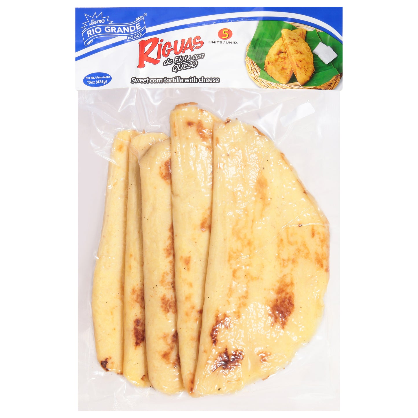 Rio Grande Foods Tortilla with Cheese 5 5 ea