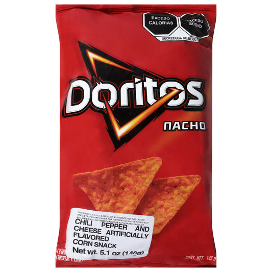 Doritos Chili Pepper and Cheese Corn Snack 5.1 oz