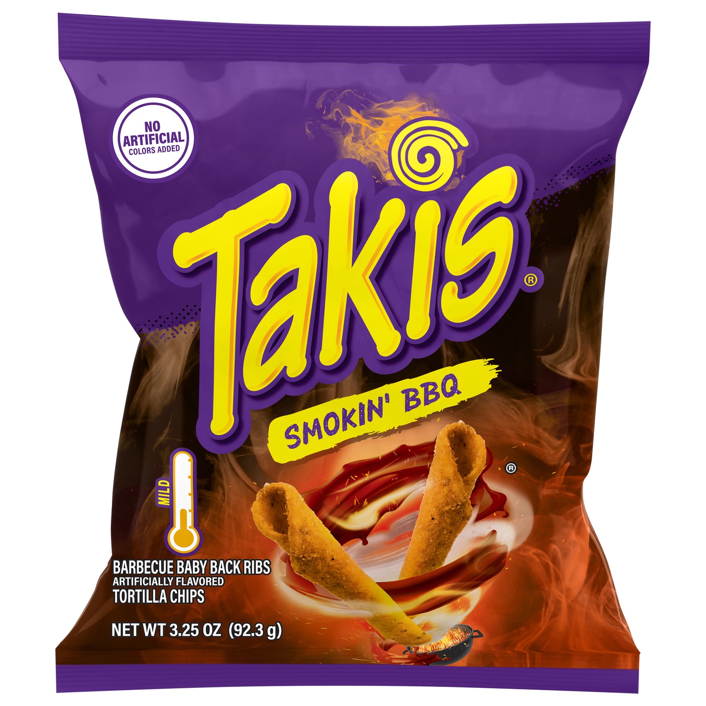 Takis Suave Sabor BBQ Ahumado Tortilla Chips 3.25 oz