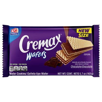 Gamesa Cremax Wafer Cookies Chocolate 5.7 Oz