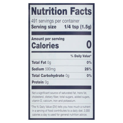 Morton Salt Food Service 26 oz