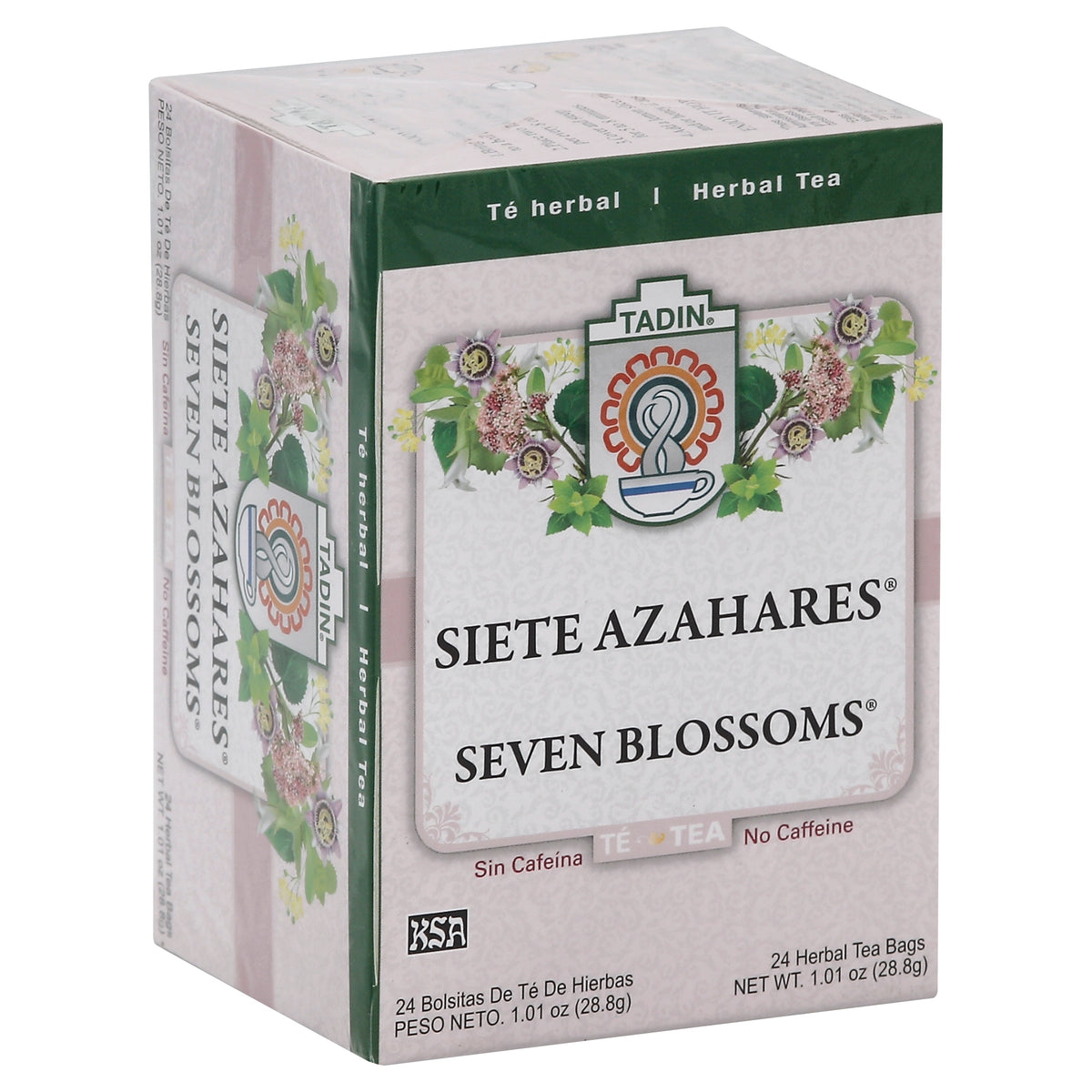 Tadin Herbal Tea 24 ea - SEVEN BLOSSOMS