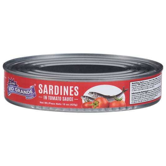 Rio Grande Foods Sardines in Tomato Sauce 15 oz
