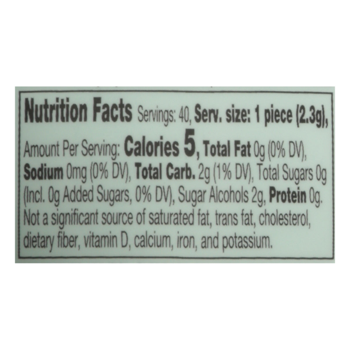 Ice Breakers Sugar Free Ice Cubes Spearmint Gum 40 Pieces