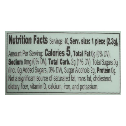 Ice Breakers Sugar Free Ice Cubes Spearmint Gum 40 Pieces