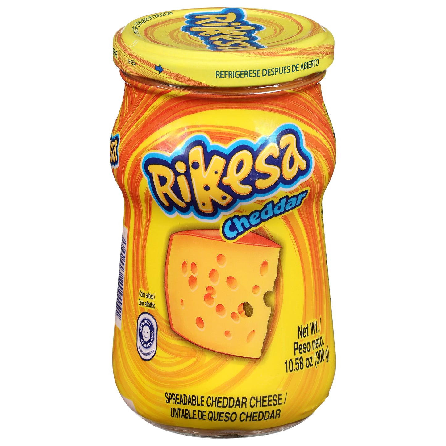 Rikesa Cheddar Spreadable Cheese 10.58 oz